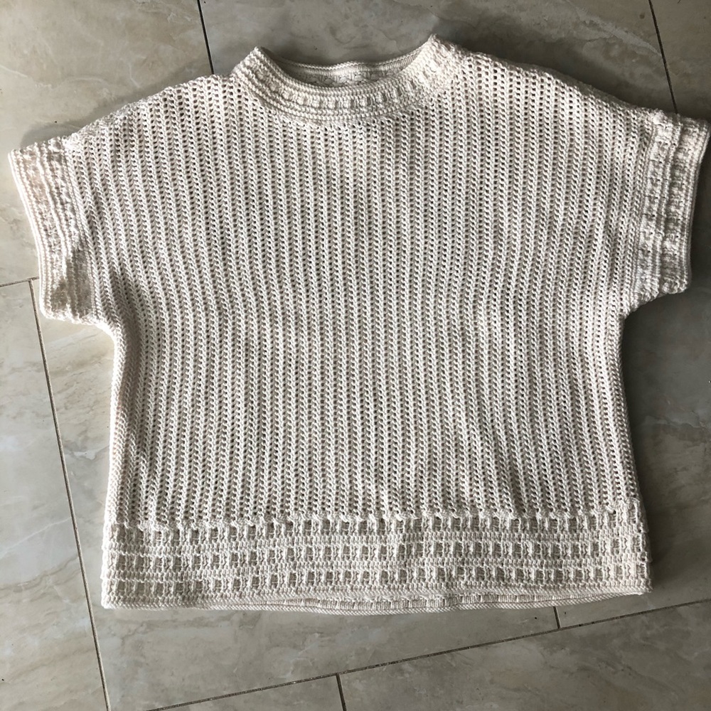 👛👛👛. Cotton blend oversized pullover